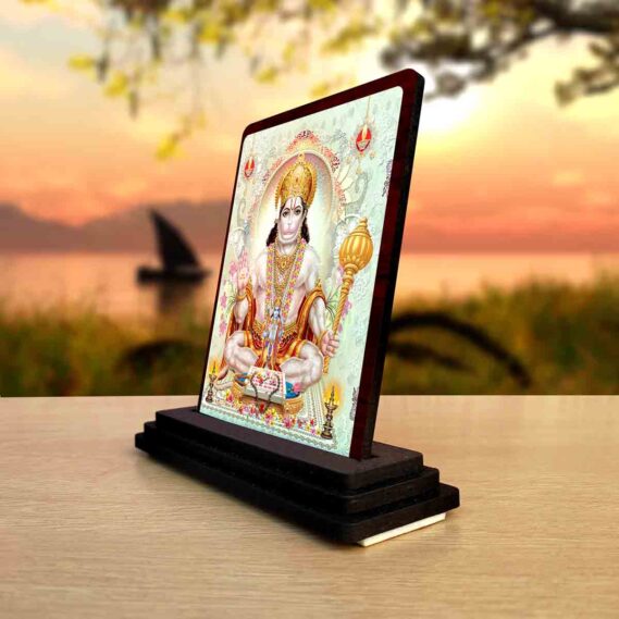 wooden Bajrangbali home decor