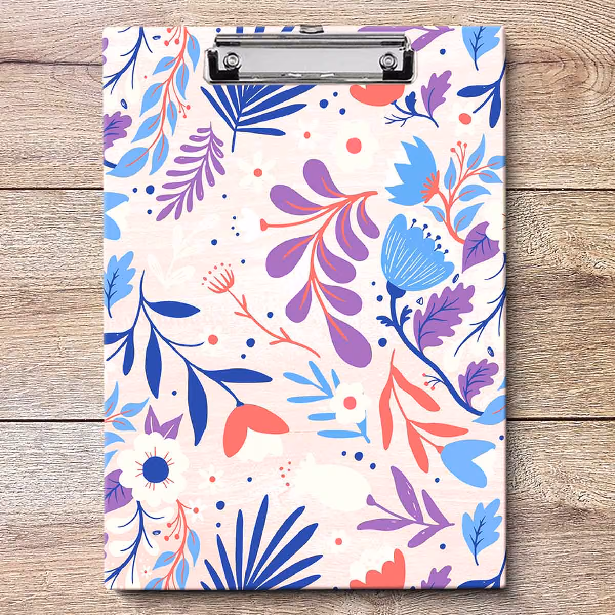 Exam Board Clipboard 9x12 Inch Floral Artists