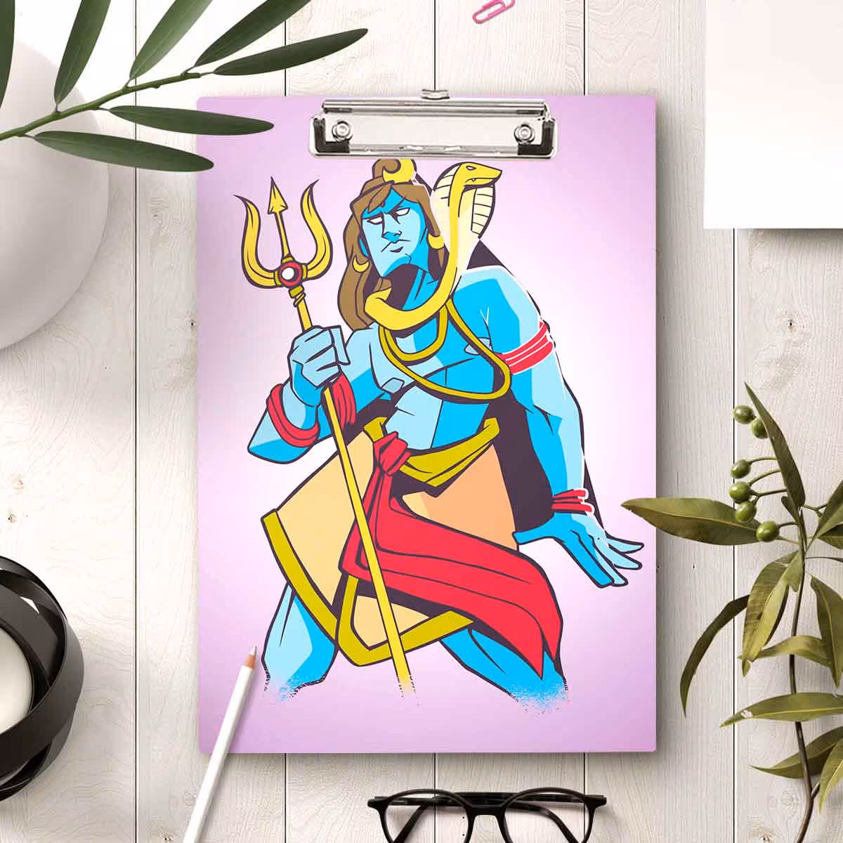 Writing Pad 9x12 Inch God Card