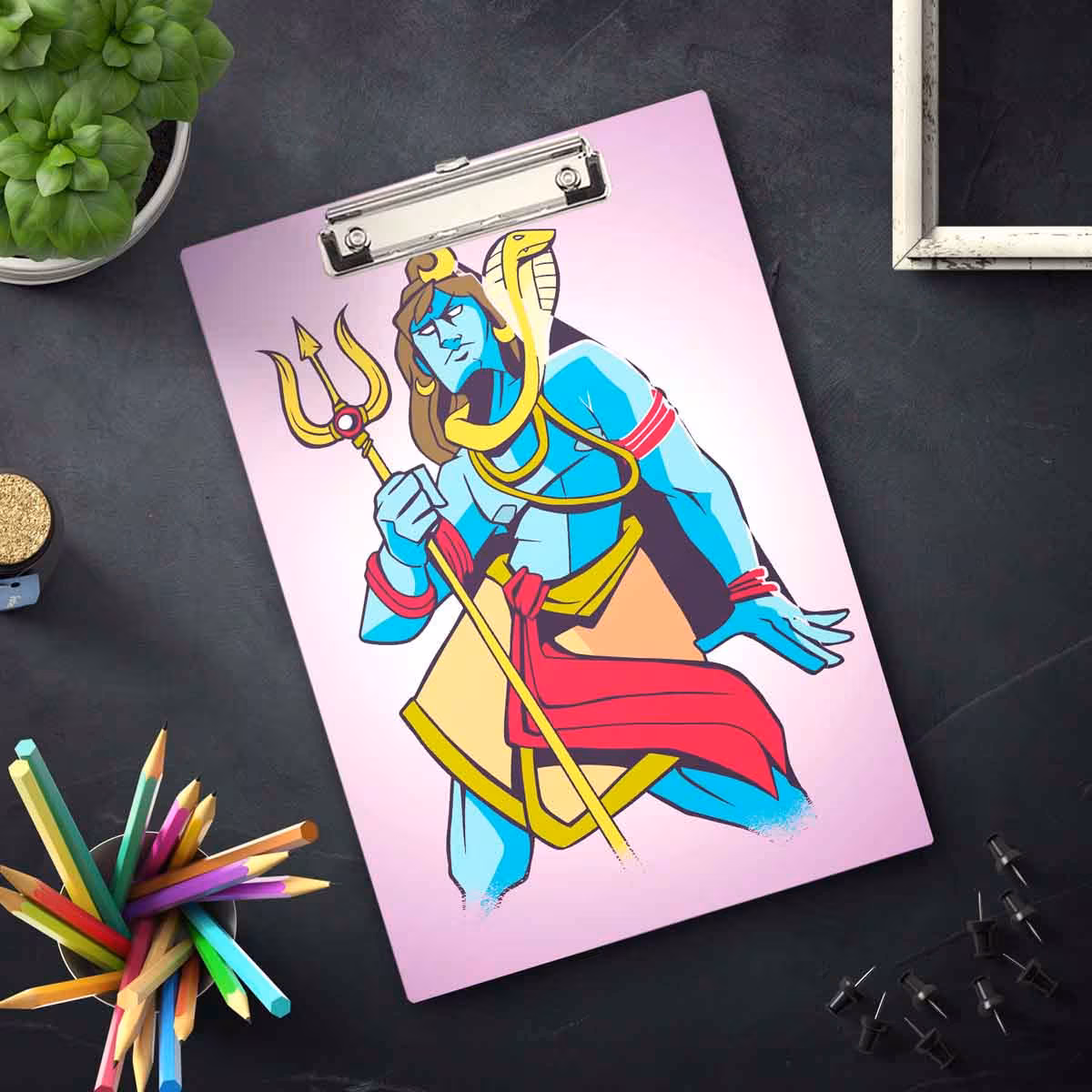 Writing Pad 9x12 Inch God Card