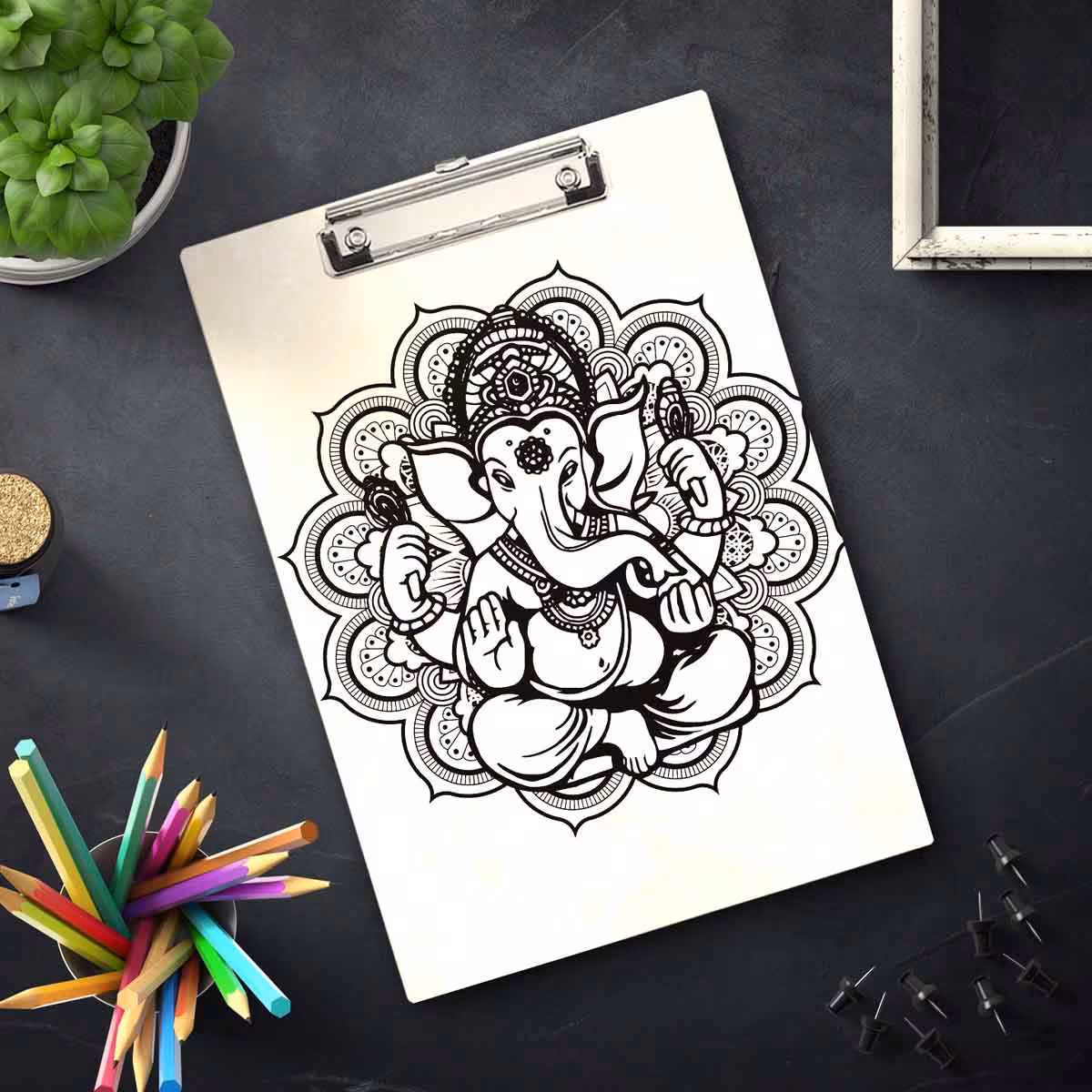 Clipboard with Metal Clip 9x12 Inch