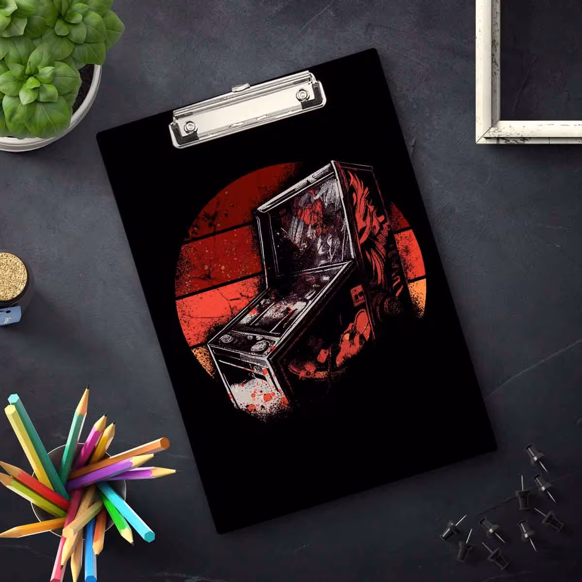 Exam Board Clipboard 9x12 Inch Games Letter