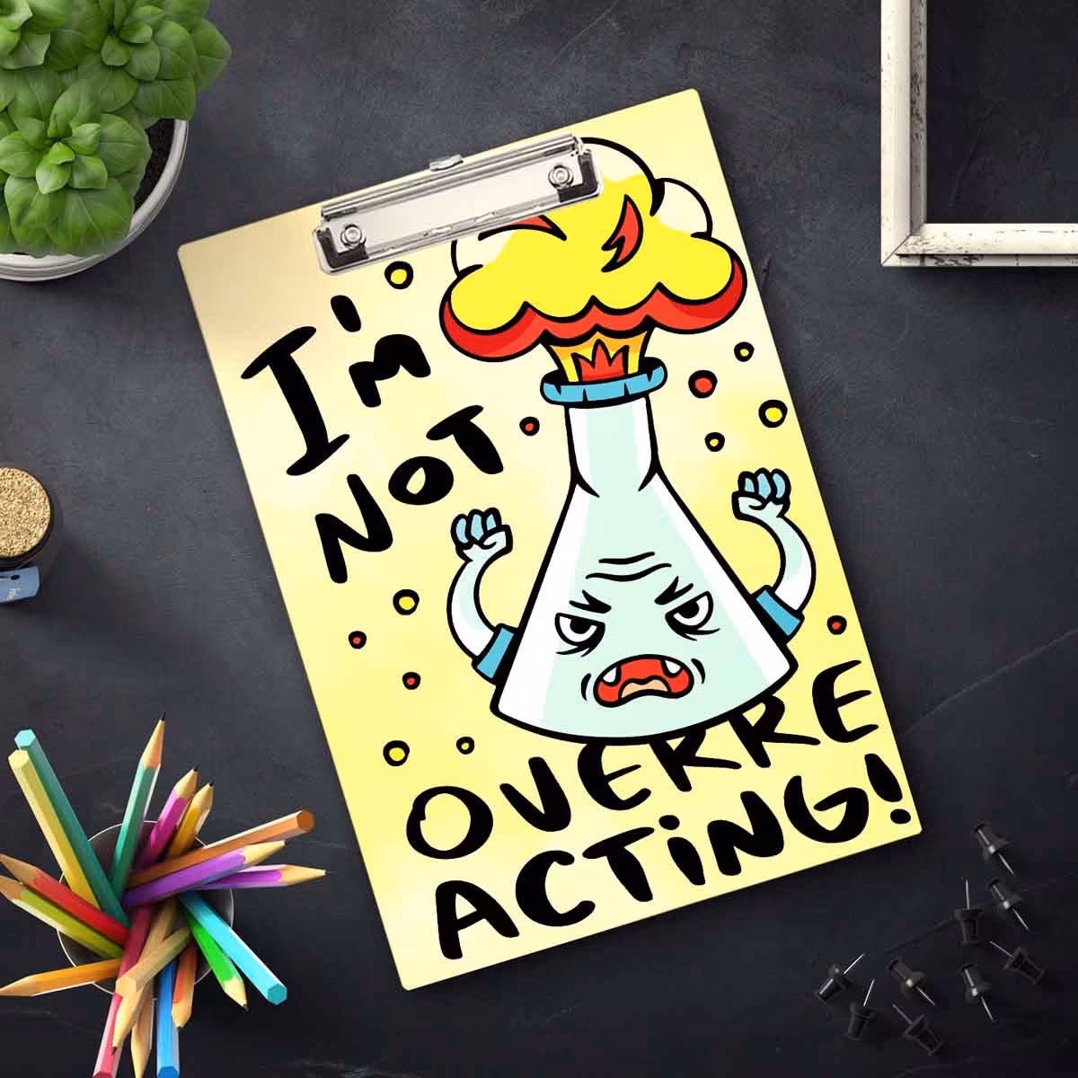 Writing Board 9x12 Inch Science Surface