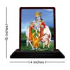 wooden Krishna murti for worship