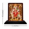 wooden Maa Durga murti for worship