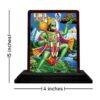 wooden Hanuman puja item