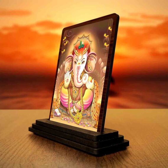 wooden Lord Ganesh murti online shopping