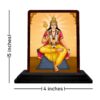 wooden Murugan murti for worship