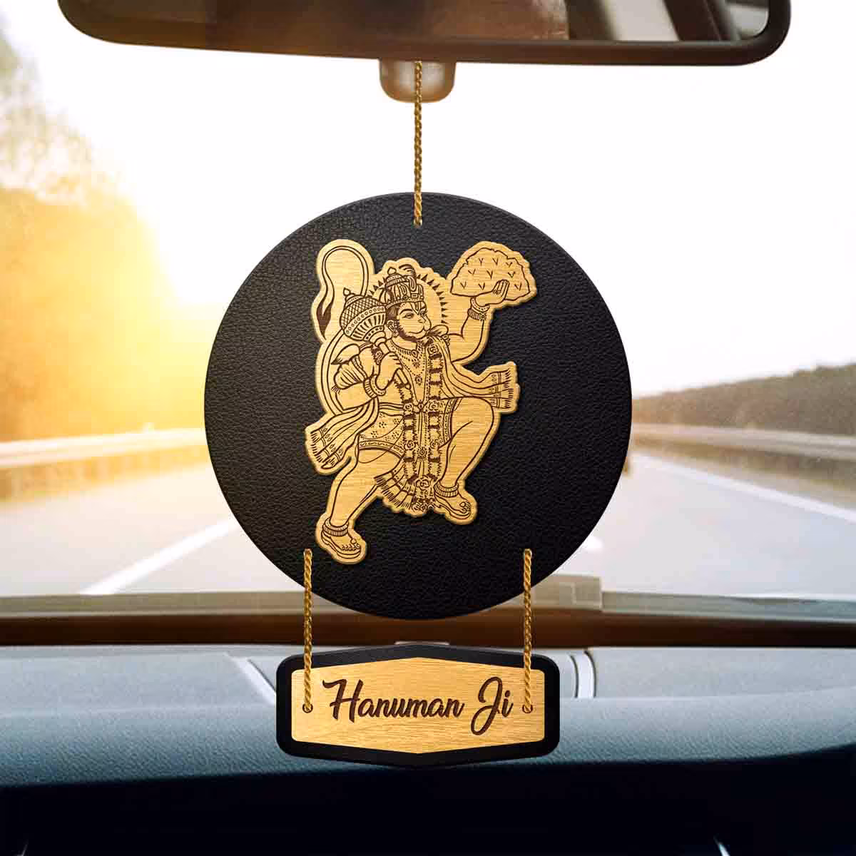 Bajrangbali Car Hanging for Meditation 5x3 Inch
