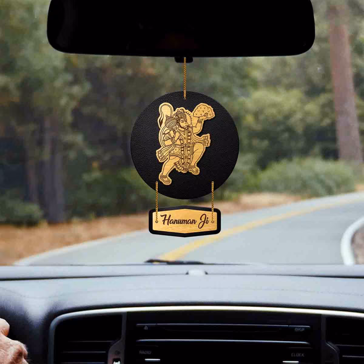 Bajrangbali Car Hanging for Meditation 5x3 Inch