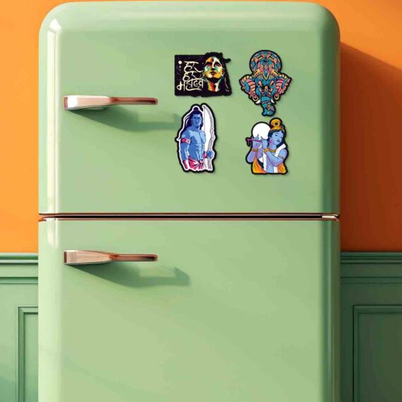 Hindu deity fridge magnets