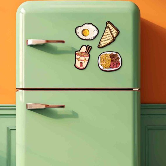 Foodie fridge magnets