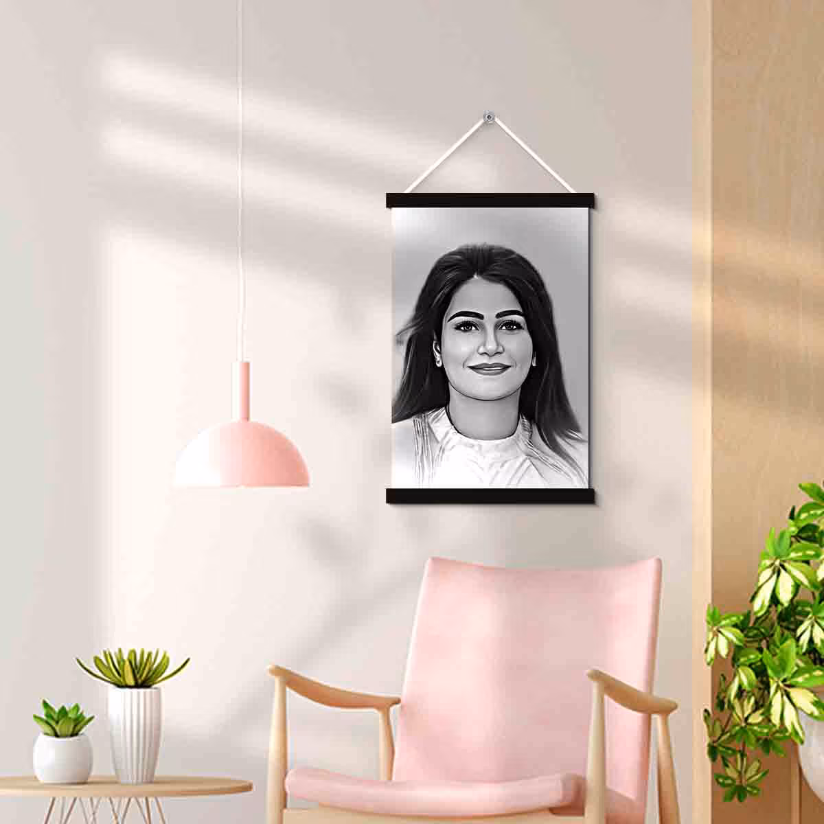 Custom Picture Sketch Frame 12x18 Inch