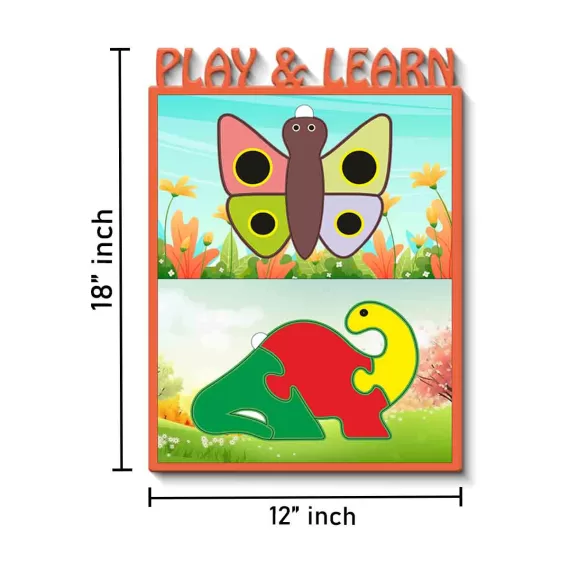 Wooden Puzzles and Games Puzzle Activity for Kids (Size 12x18 inches)