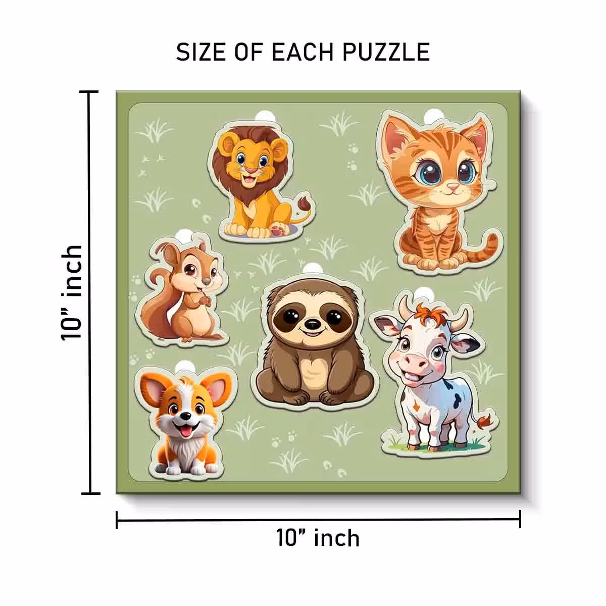 Mind Puzzle Game 10x10 Inch Fun