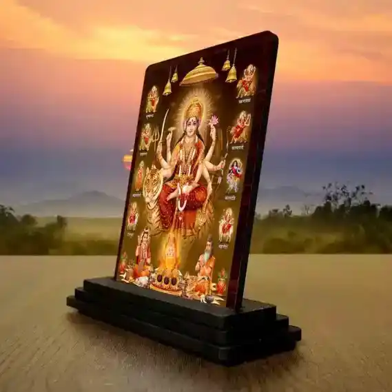 Durga Navrup Figurine for House Warming Ceremony Size (4X5 Inches)