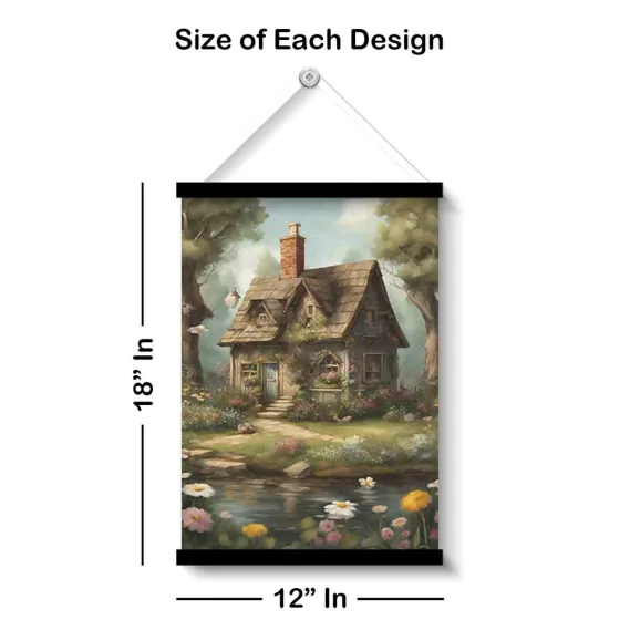 Home Decor Gifts Wall Decor Art Bathroom (Size 12x18 inches Each)