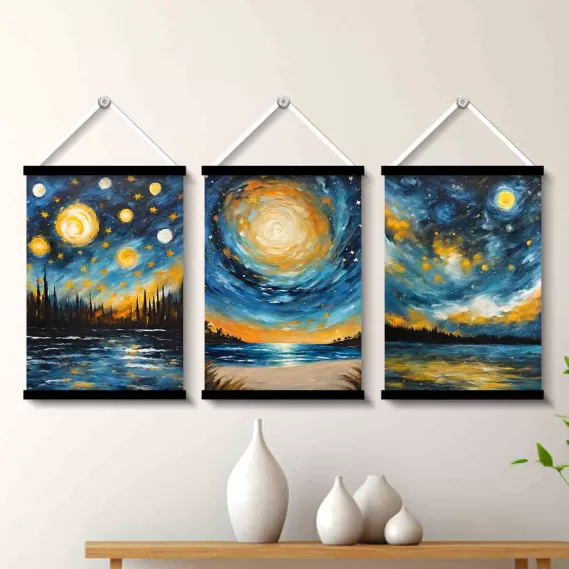 Home Decor Hanging Items Beautiful Wall Decor (Size 12x18 inches Each)