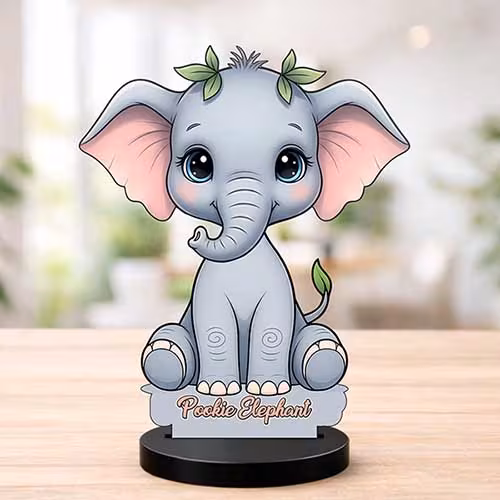 Pocket Elephant Funny Tabletop Statue