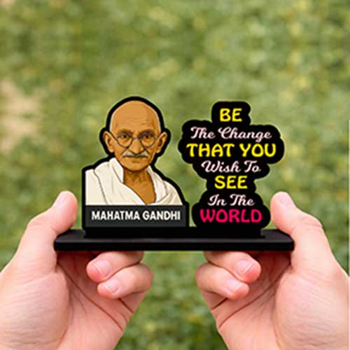 Nelson Mandela Motivational Tabletop Statue