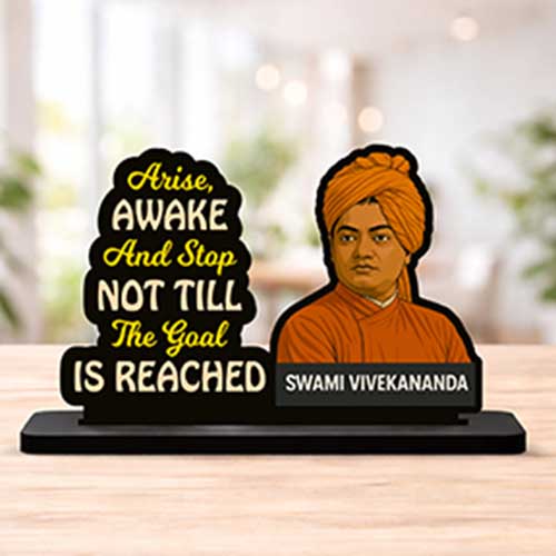 Mahatma Gandhi Motivational Tabletop Statue