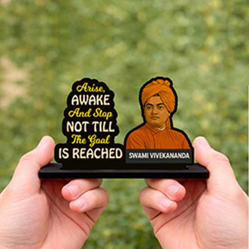 Mahatma Gandhi Motivational Tabletop Statue