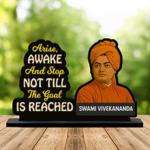 Mahatma Gandhi Motivational Tabletop Statue