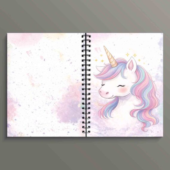 Unicorn Spiral Notebook