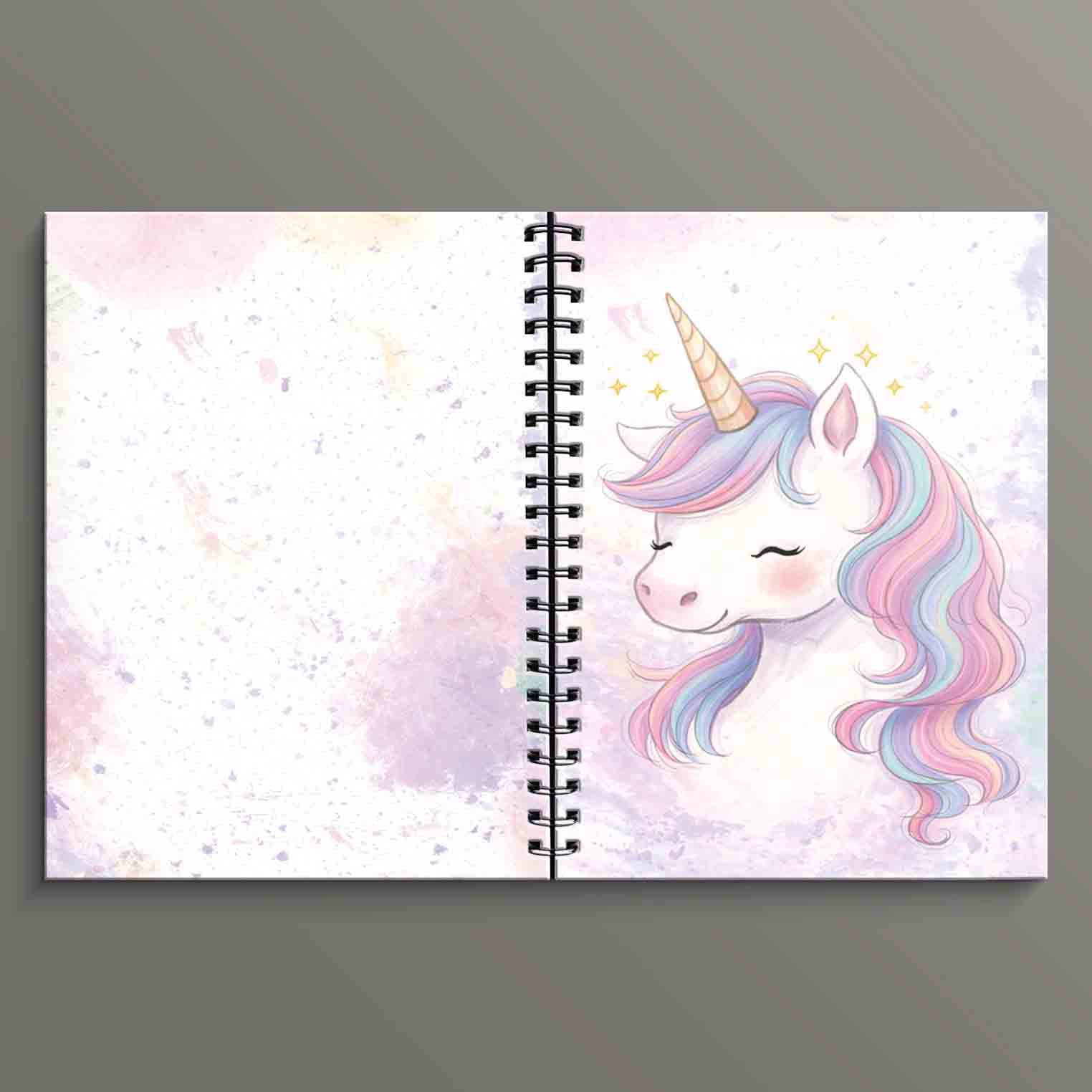 Unicorn Spiral Notebook