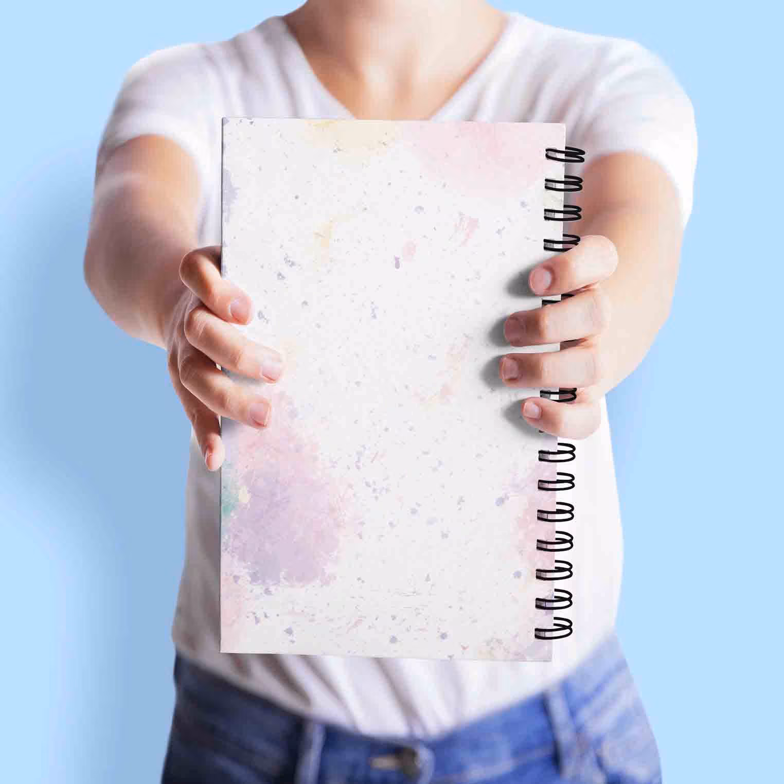 Inner Peace Buddha Spiral Notebook