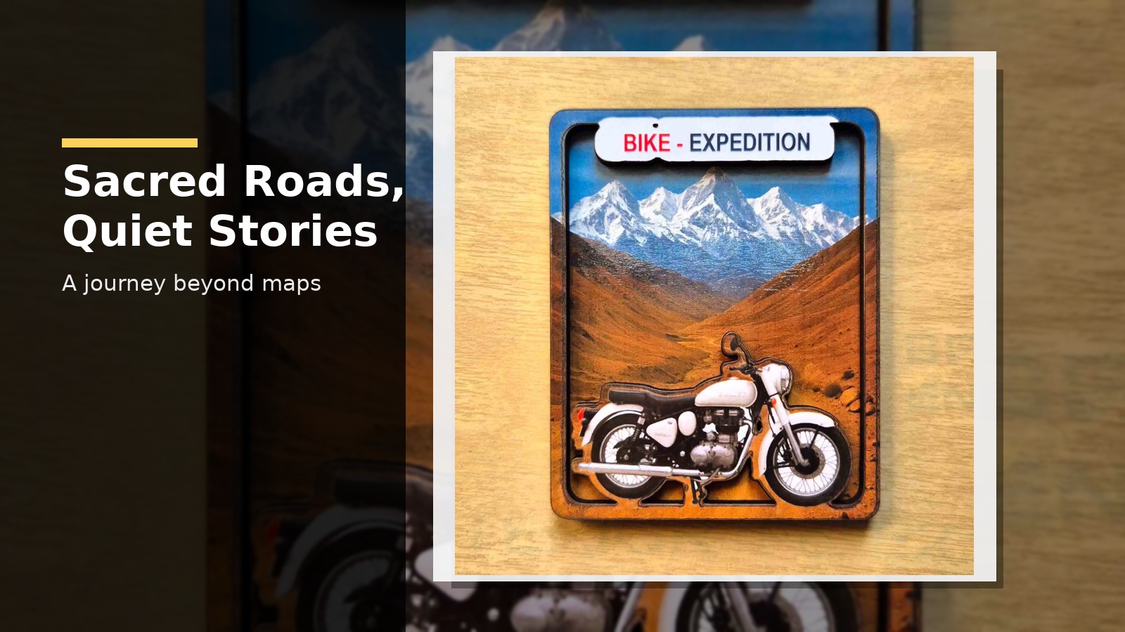 Bike Expedition 3D Travel History: A Lesser-Known Devotional Journey