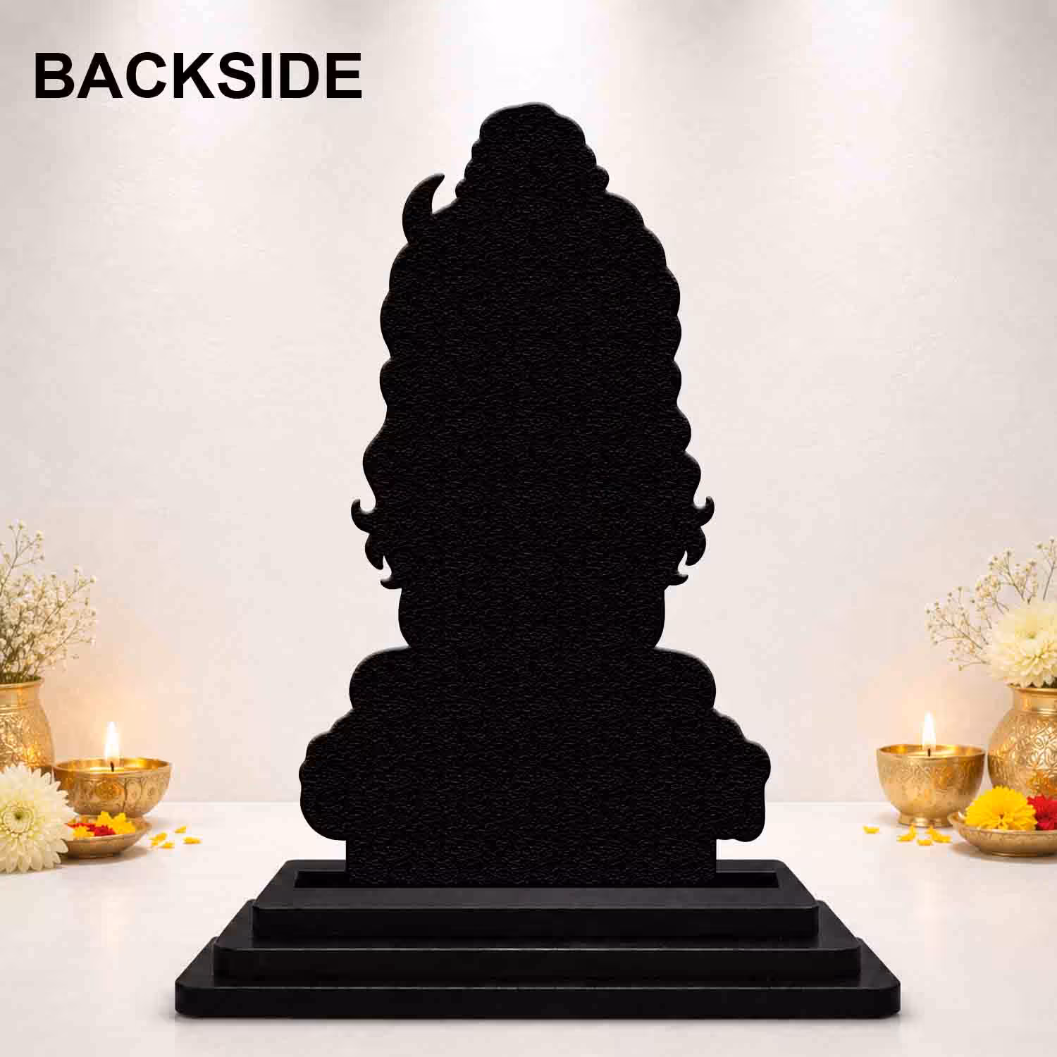 Shiv Ji Wooden God Idol Bholenath Wooden God Idols