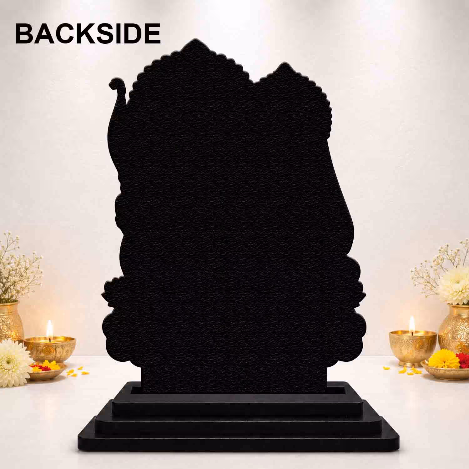 Ram Sita Wooden God Idol car dashboard idol