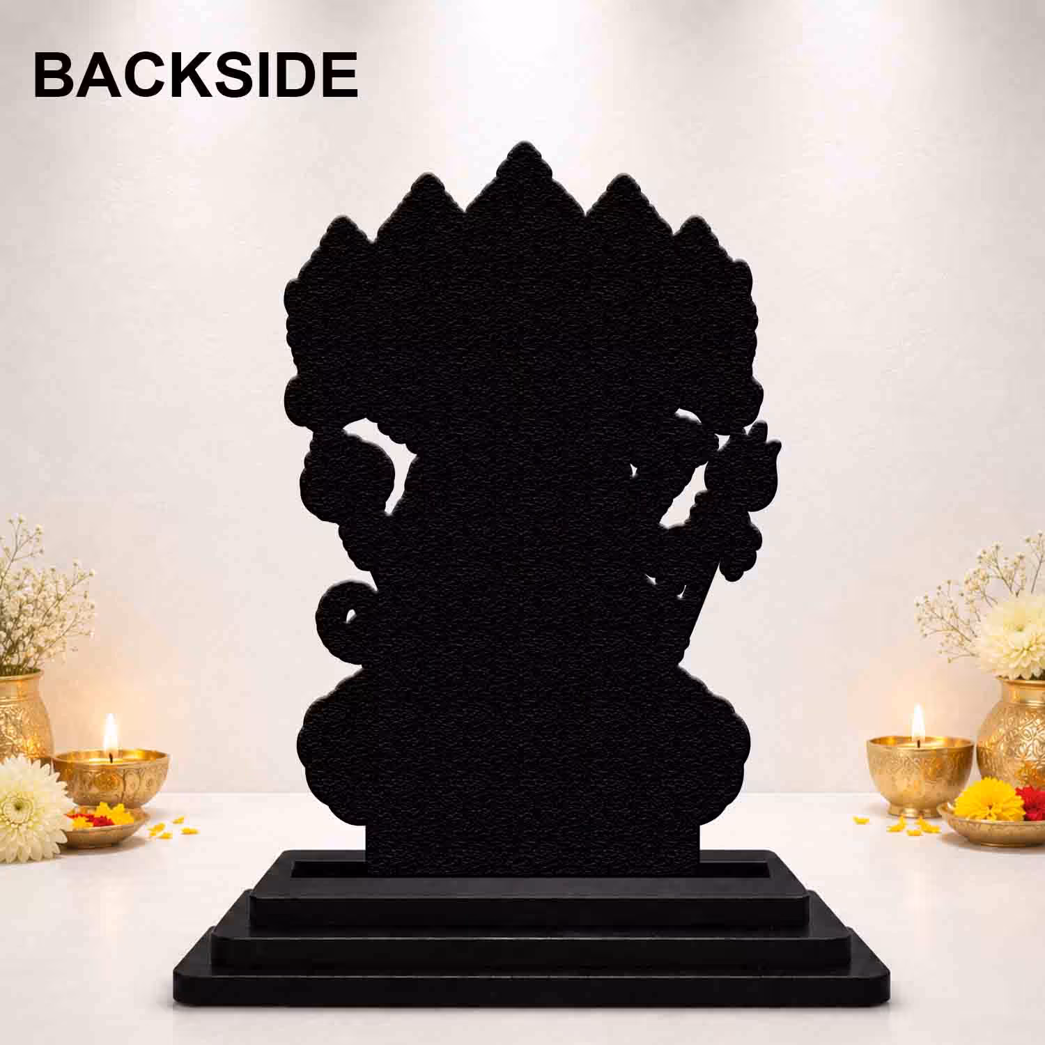 Panchmukhi Hanuman Wooden God Idol car dashboard idol