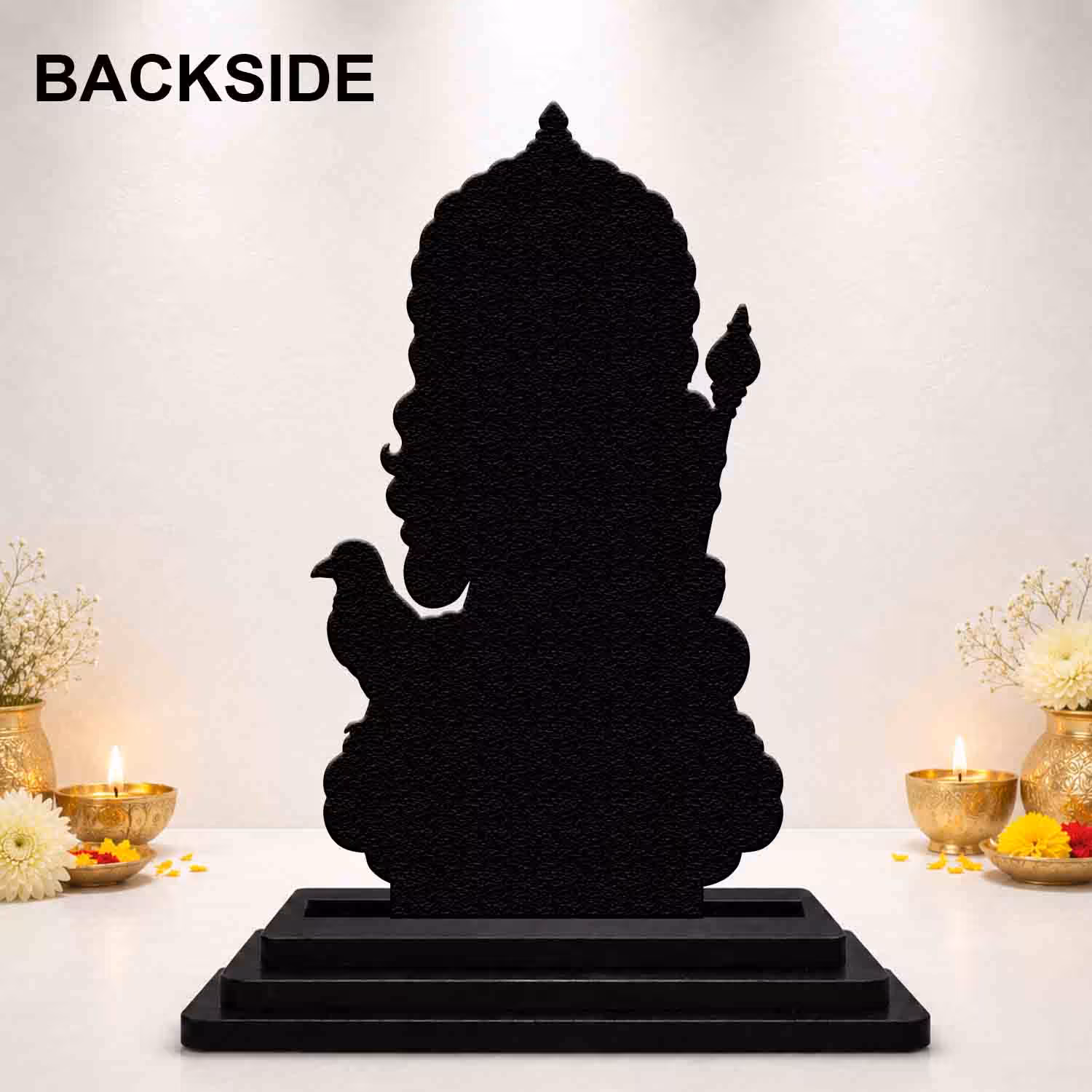 Shani Dev Wooden God Idol car dashboard idol