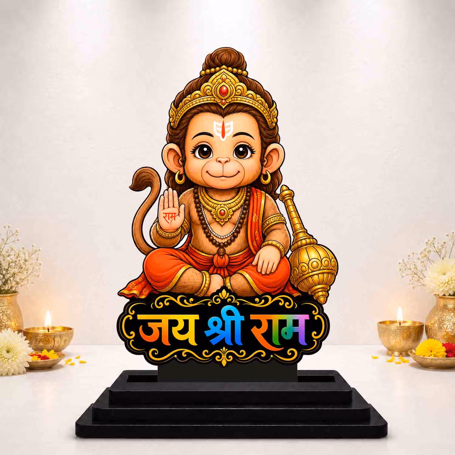 Hanuman Ji Wooden God Idol Wooden God Idols