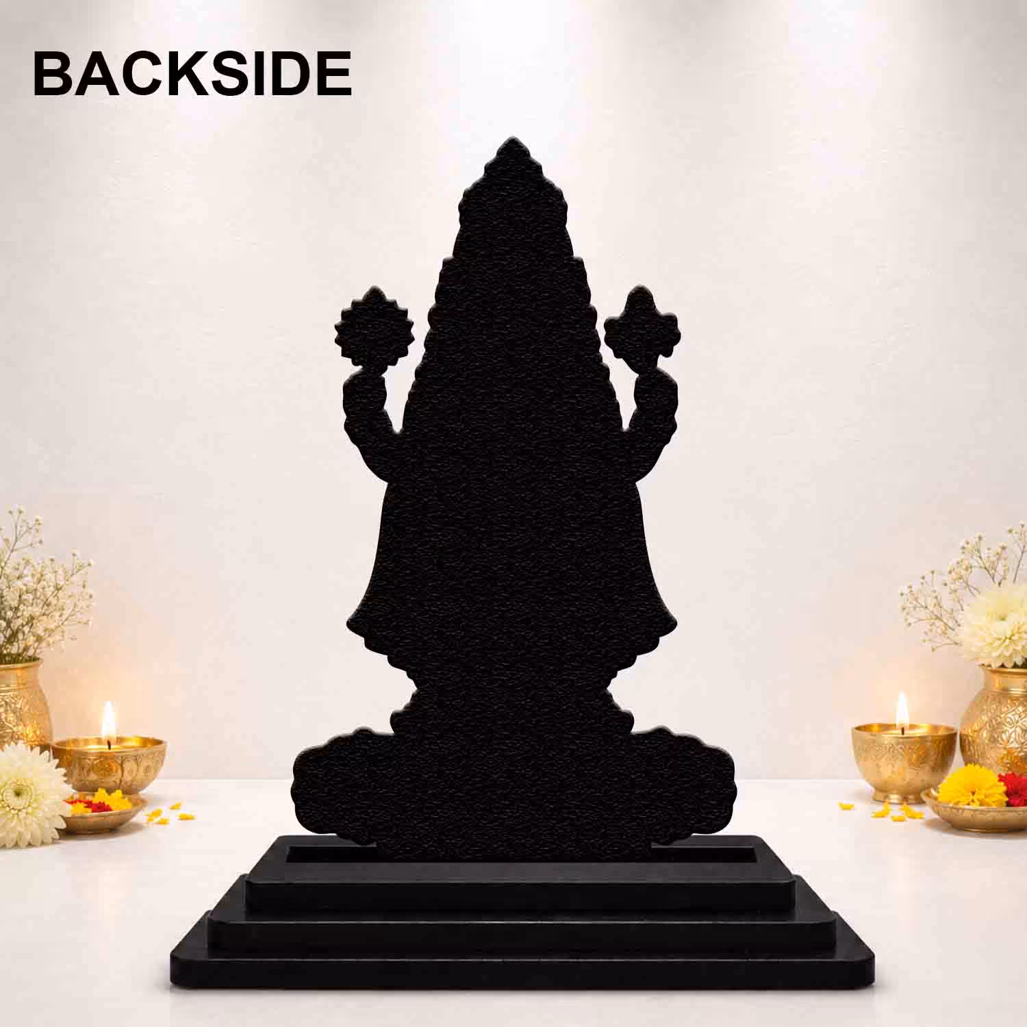 Tirupati Balaji Wooden God Idol car dashboard idol