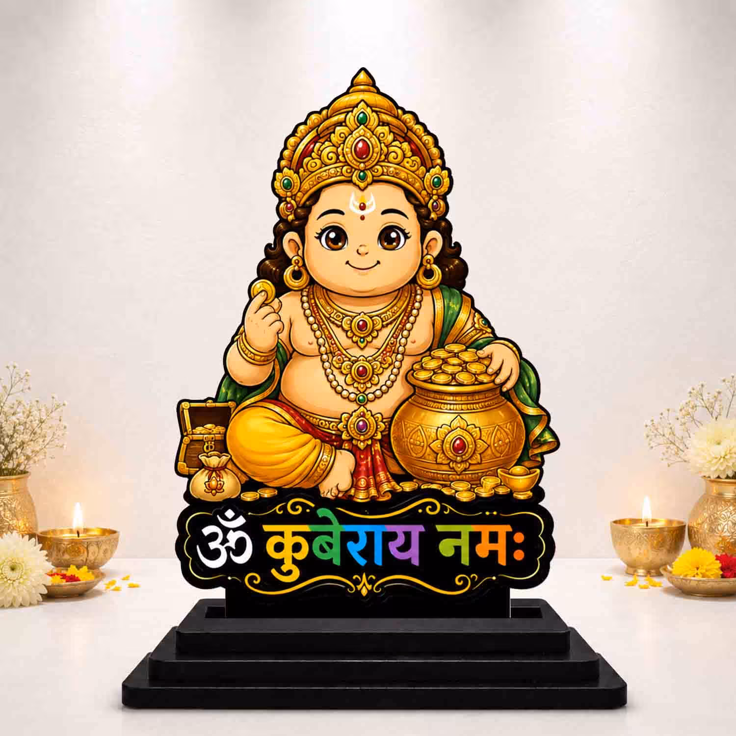 Kuber Ji Wooden God Idol Wooden God Idols