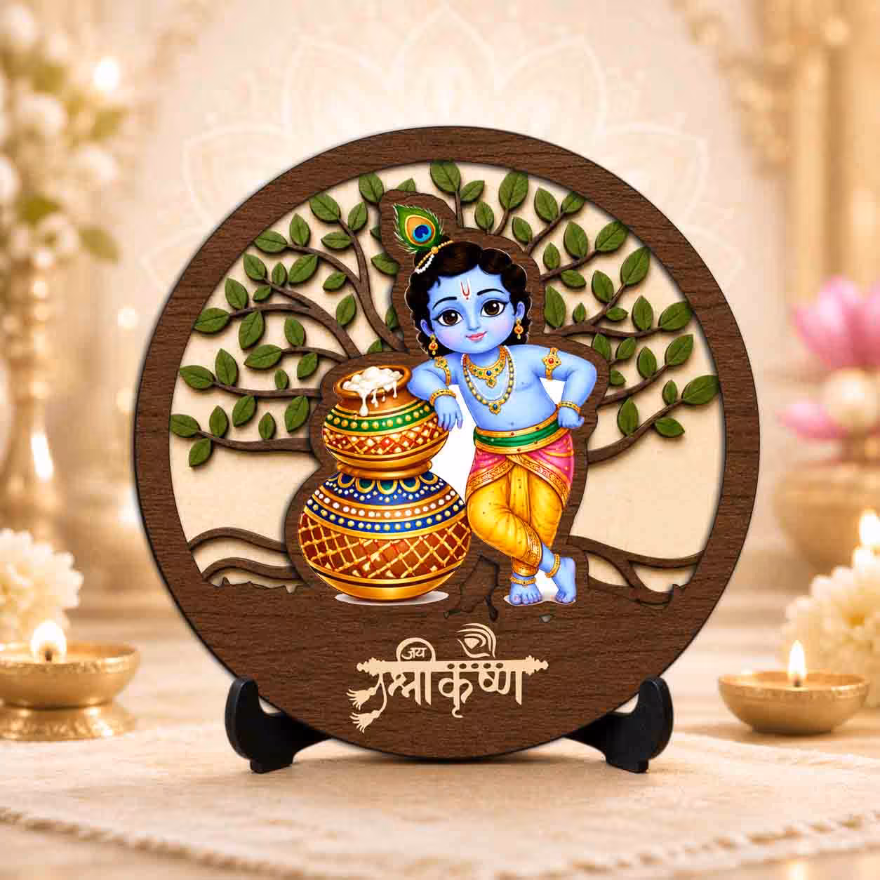 Bal Gopal god statue Wooden God Idols
