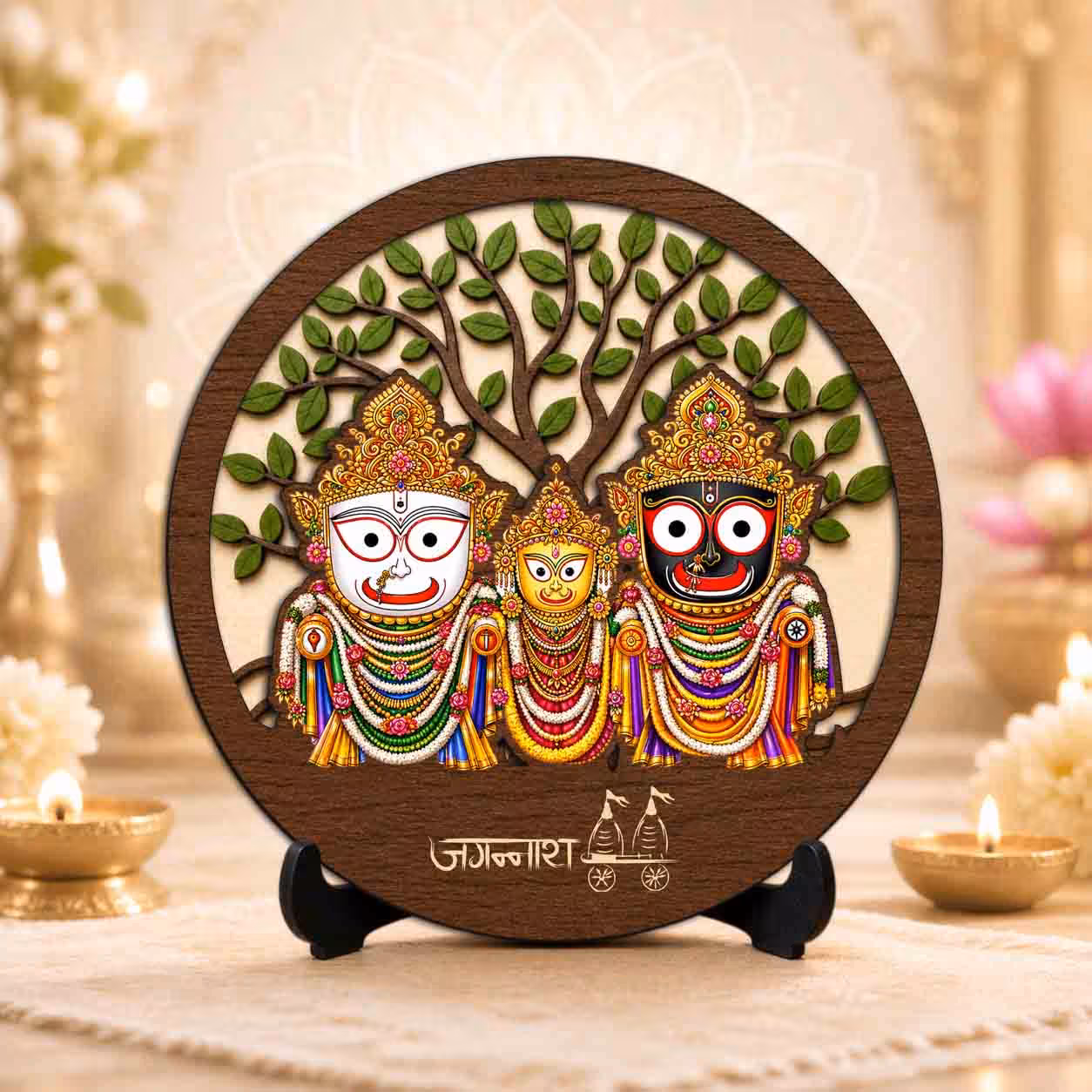 Jagannath Ji god statue Wooden God Idols
