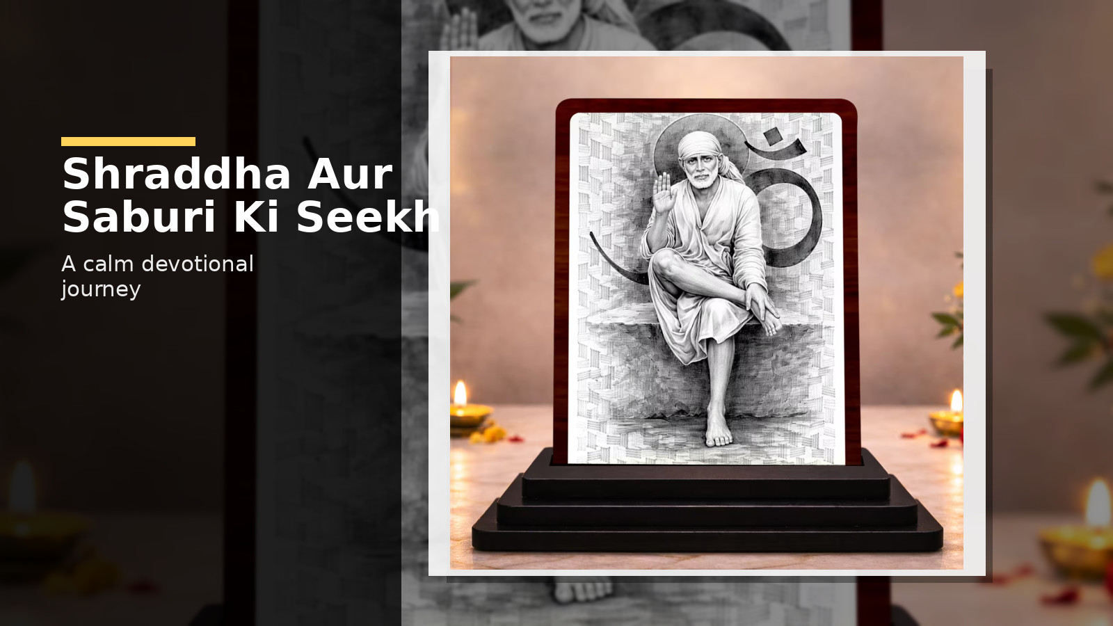 Sai Baba Teachings: Shraddha Aur Saburi Ki Kahani