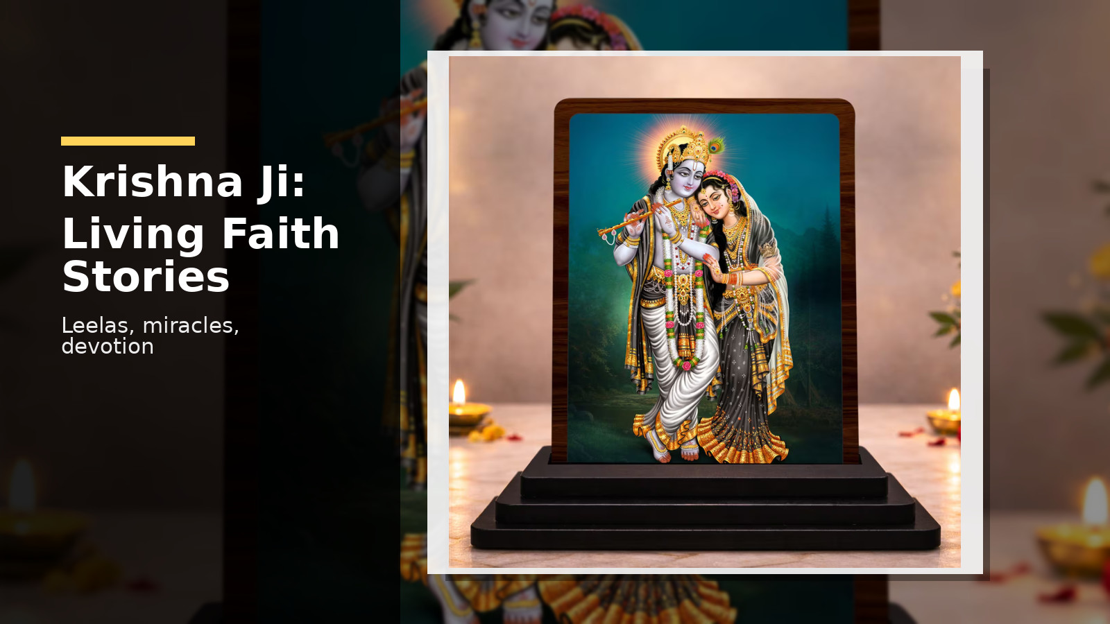 Krishna Ji History: Bhakti, Leelas, and Living Faith